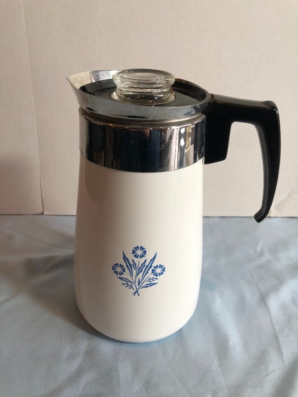 Corningware 9 Cup COFFEE TEA POT Cornflower - LID & POT ONLY #F77